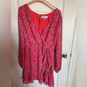 Adelyn Rae red dress sz medium